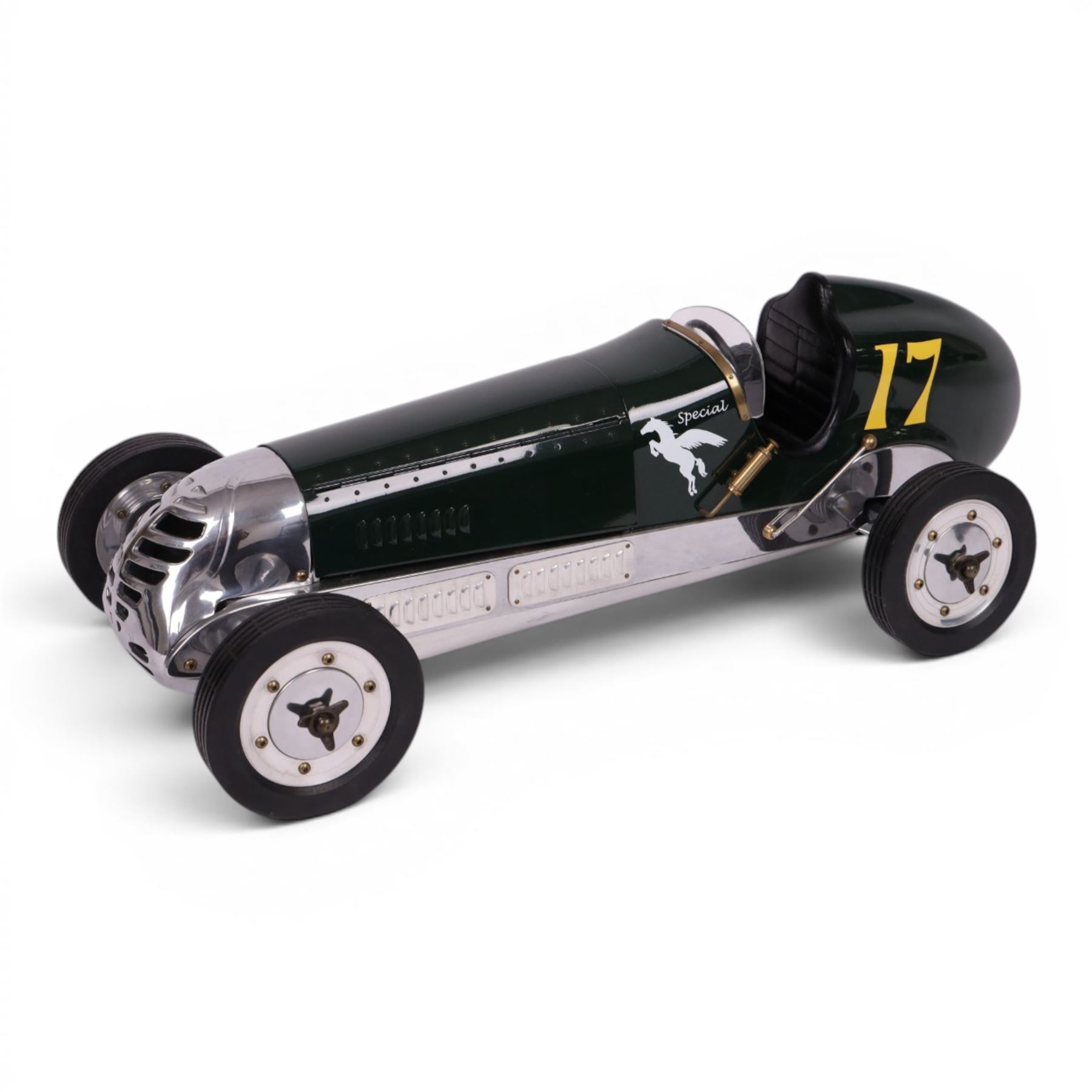 Authentic Models BB Korn model car in green, L52cm, H18cm