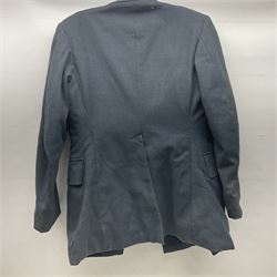 Two air force jackets, together with two helmets and Bamberger Mutzen Industrie German military hat and two others 