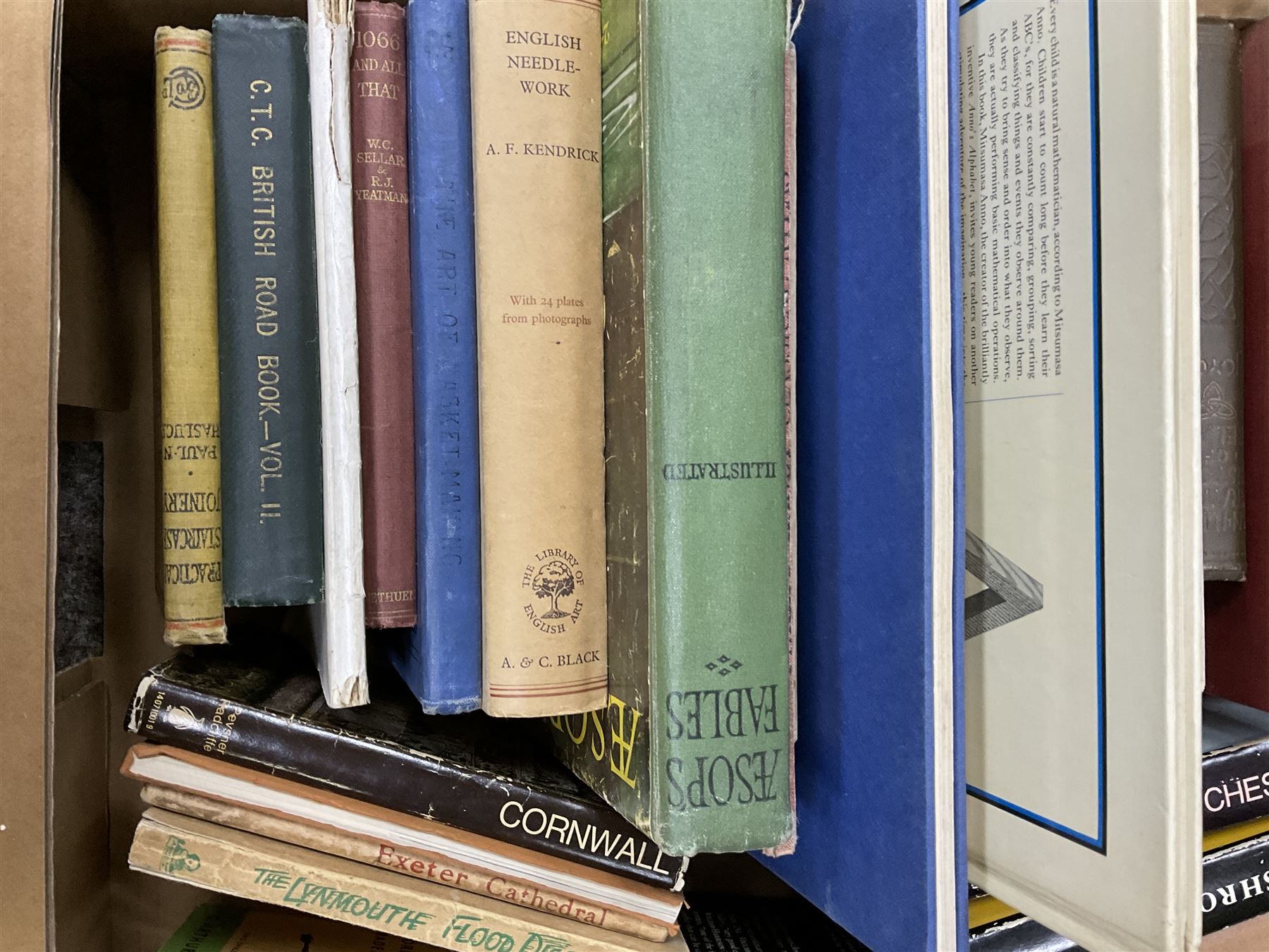 Collection of natural history books, including Lloyd's natural history books, four volumes, Insects of the British woodlands, Flowers of the field Johns & Elliott, Textbook of Theoretical Botany three volumes etc, seven boxes 