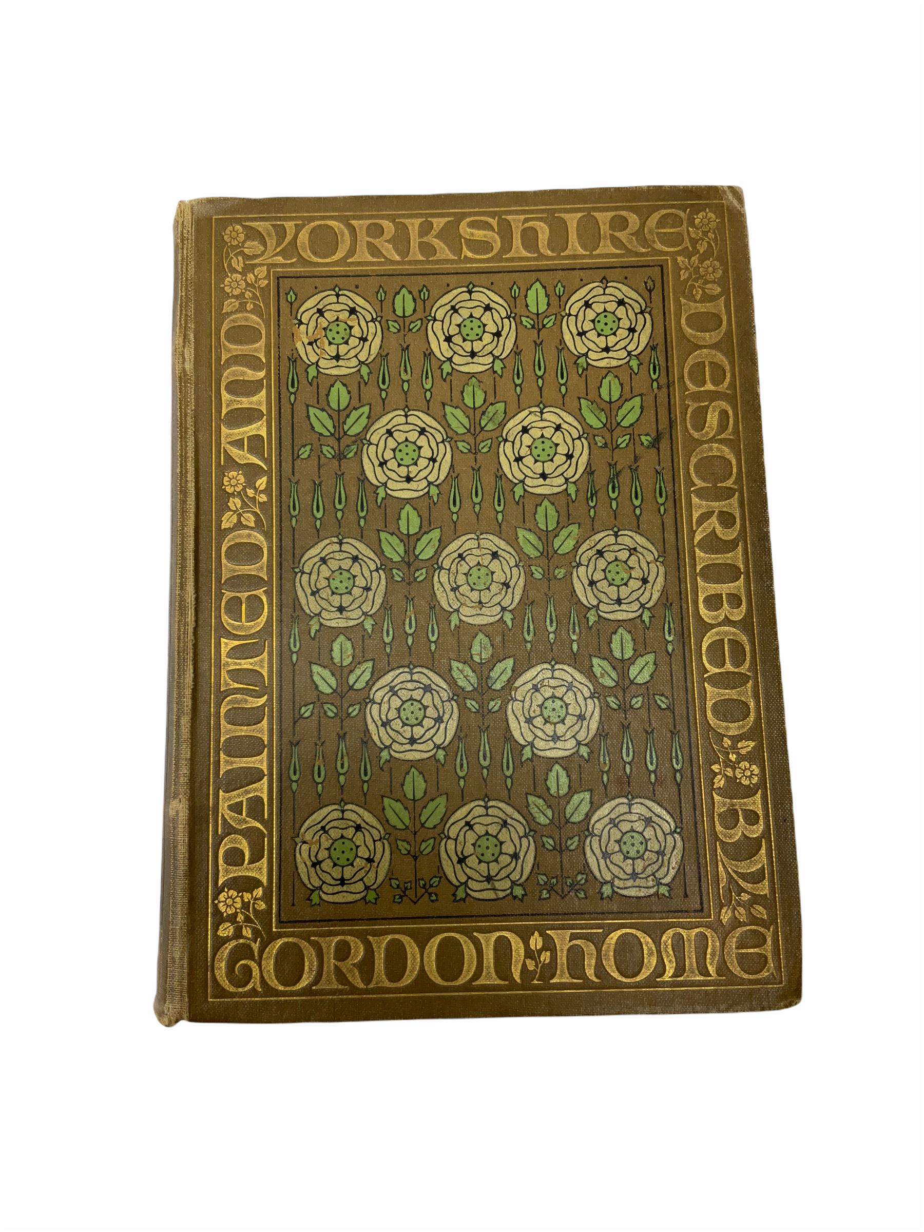 Collection of book on Yorkshire, including Richmondshire and the Vale of Mowbray, signed by author Edmund Bogg, Yorkshire Dales and Fells, Gordon Homes, Yorkshire, Gordon Homes, A Thousand Miles of Wandering along the Roman Wall, the Border Region, Lakeland and Ribblesdale, Bogg, Recollections from a Yorkshire Dale, etc (20). 