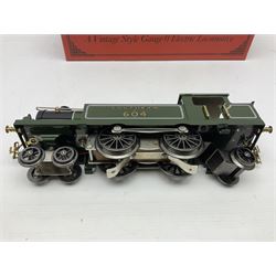 Ace Trains '0' gauge - Southern 4-4-2 tank locomotive No.604; in 4-4-4 box with packaging