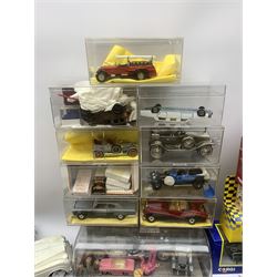Diecast model vehicles by various makers including Lledo and Matchbox, boxed and unboxed, Dapol miniatures collectors models and other similar items, in two boxes