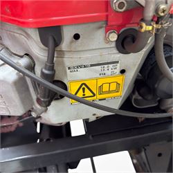 Honda 2218 hydrostatic petrol ride on lawn mower, GXV310 V-Twin, 18hp, 418 hours