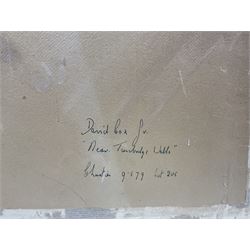 David Cox Jr (British 1808-1885): 'Near Tunbridge Wells', watercolour signed, titled in a later hand on mount 26cm x 44cm (unframed) Notes: Christie's provenance verso.