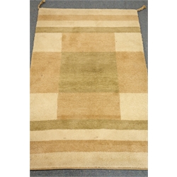  Modern beige ground rug, 188cm x 121cm  