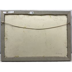 John Trickett (British 1952-): 'Evening Calm' - A Tea Clipper in the Anchorage Foochow, oil on canvas laid on board signed, titled with artist's address verso 42cm x 63cm
Provenance: private collection; David Duggleby 17th September 2021, Lot 198