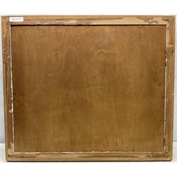 William Augustus Rixon (British 1880-1936): 'Manorbier Castle - Tenby' Wales, oil on board signed and dated '32, titled verso 49cm x 59cm
