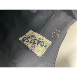 British RAF uniform, including jacket and trousers, modern RAF uniform buttons and a collection of reproduction wartime newspapers