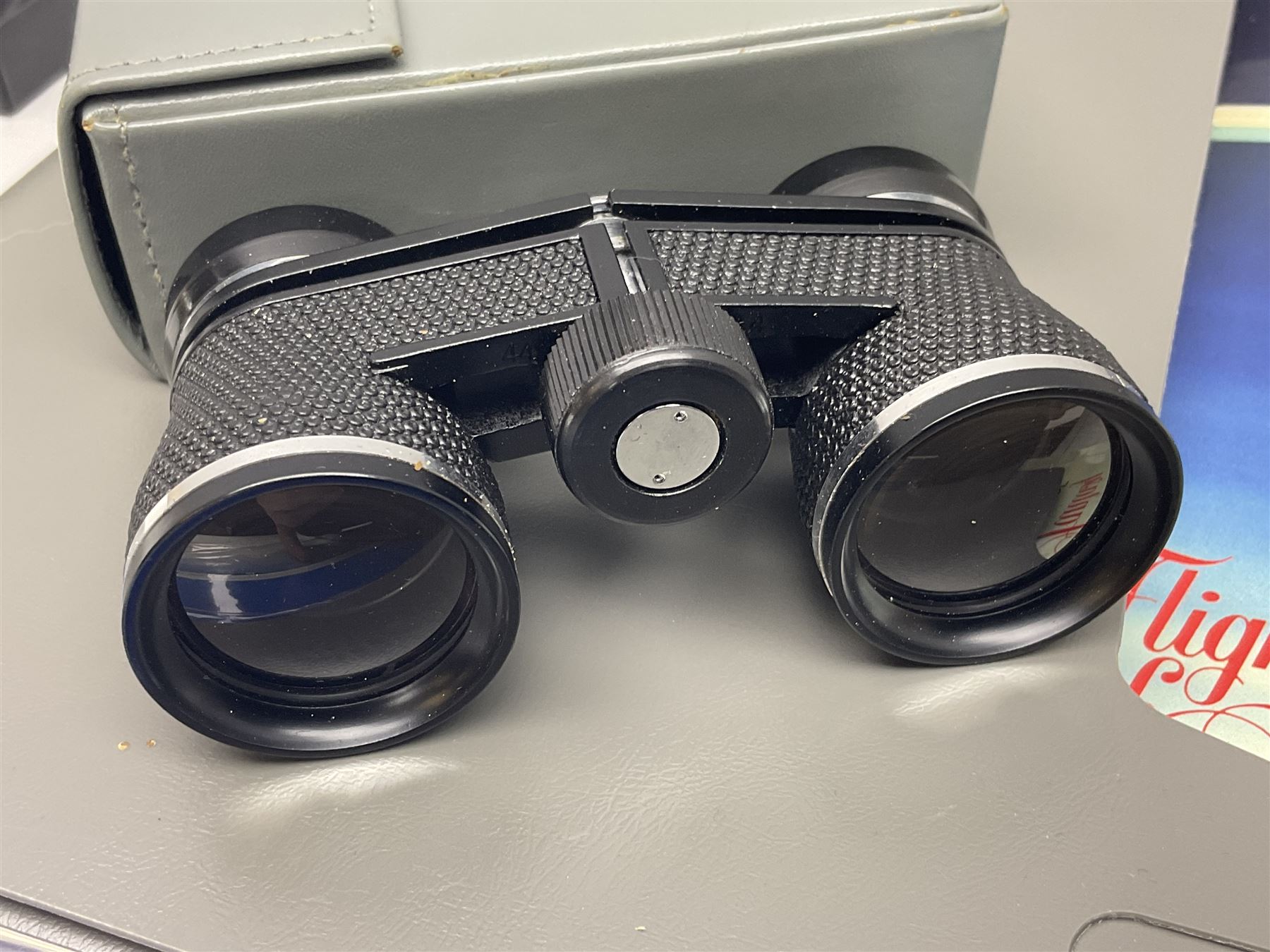 Queen Elizabeth II Gibraltar 2019 'The Concorde 50th Anniversary Gold Sovereign Prestige Set', comprising full, half and quarter sovereigns, cased with certificate, together with various items of Concorde memorabilia including cased binoculars, flight certificate for Heathrow to Moscow, 'Concorde Through The Lines' photographic tribute book etc