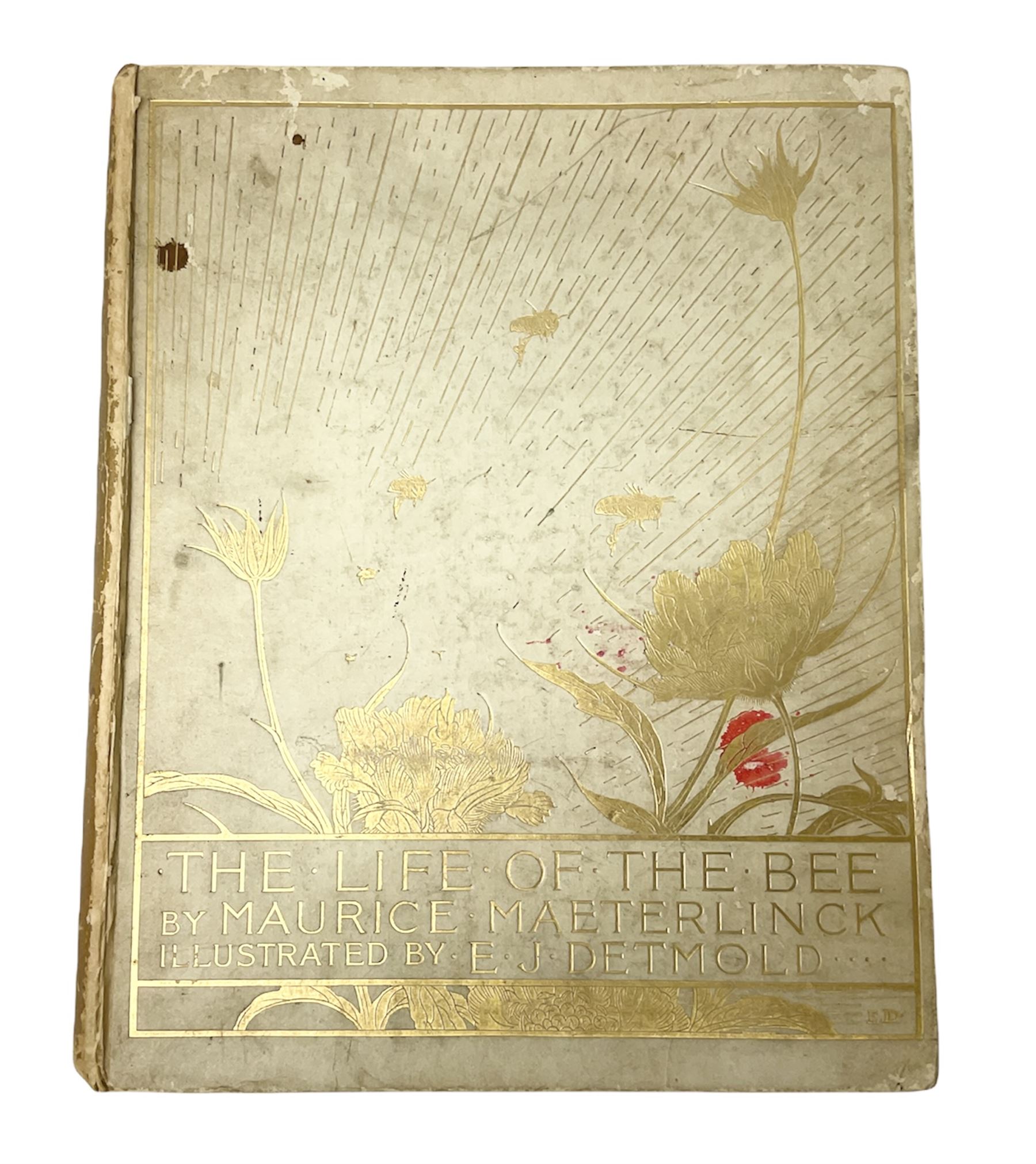 Maurice Maeterlinck: 'The Life of the Bee', illustrated E.J. Detmold, 13 mounted coloured plates, pub. Geo. Allen & Co. Ltd. London, 1911,