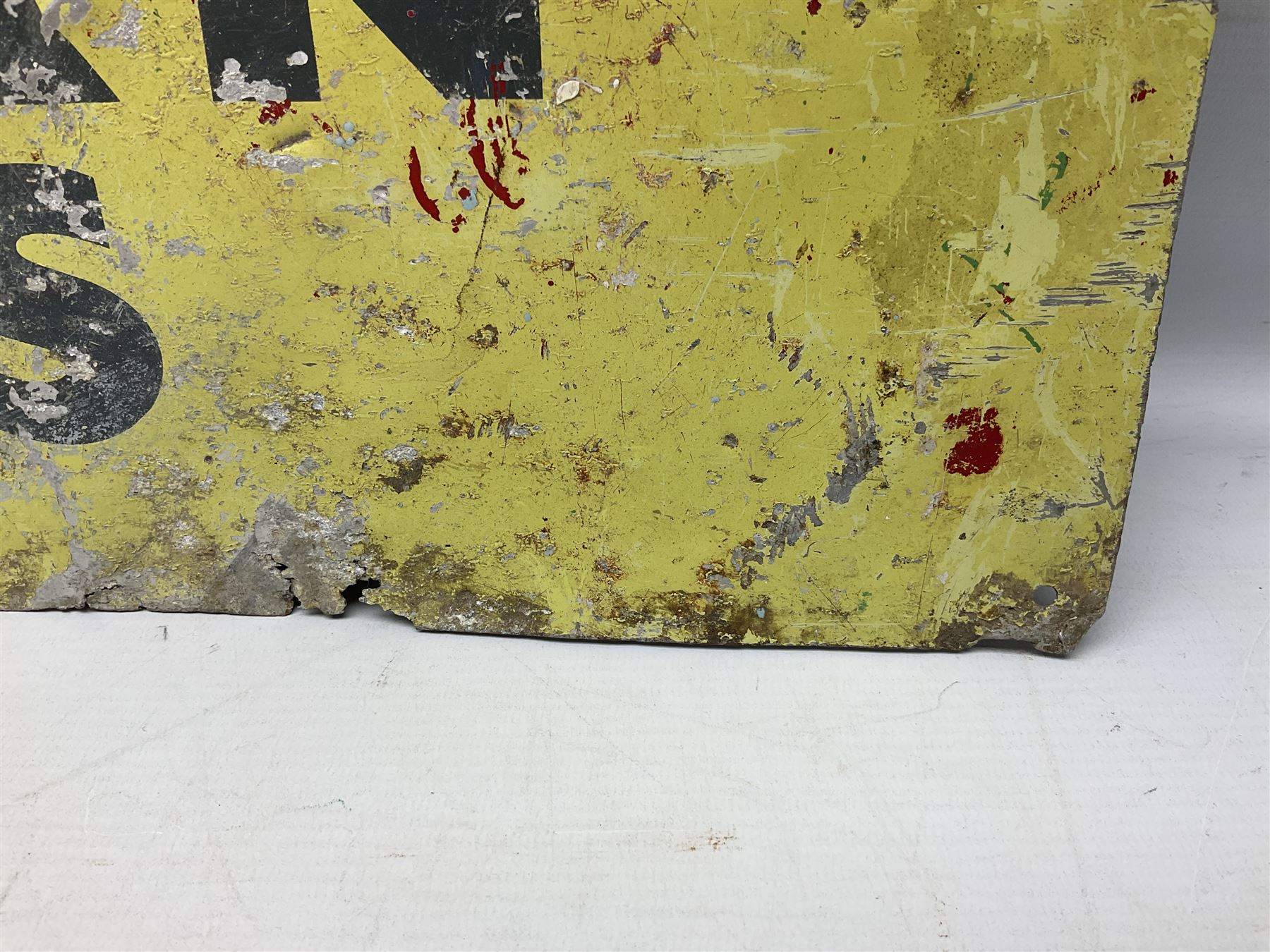 Northern Dairies Ice Cream aluminium advertising sign, W76cm H50cm