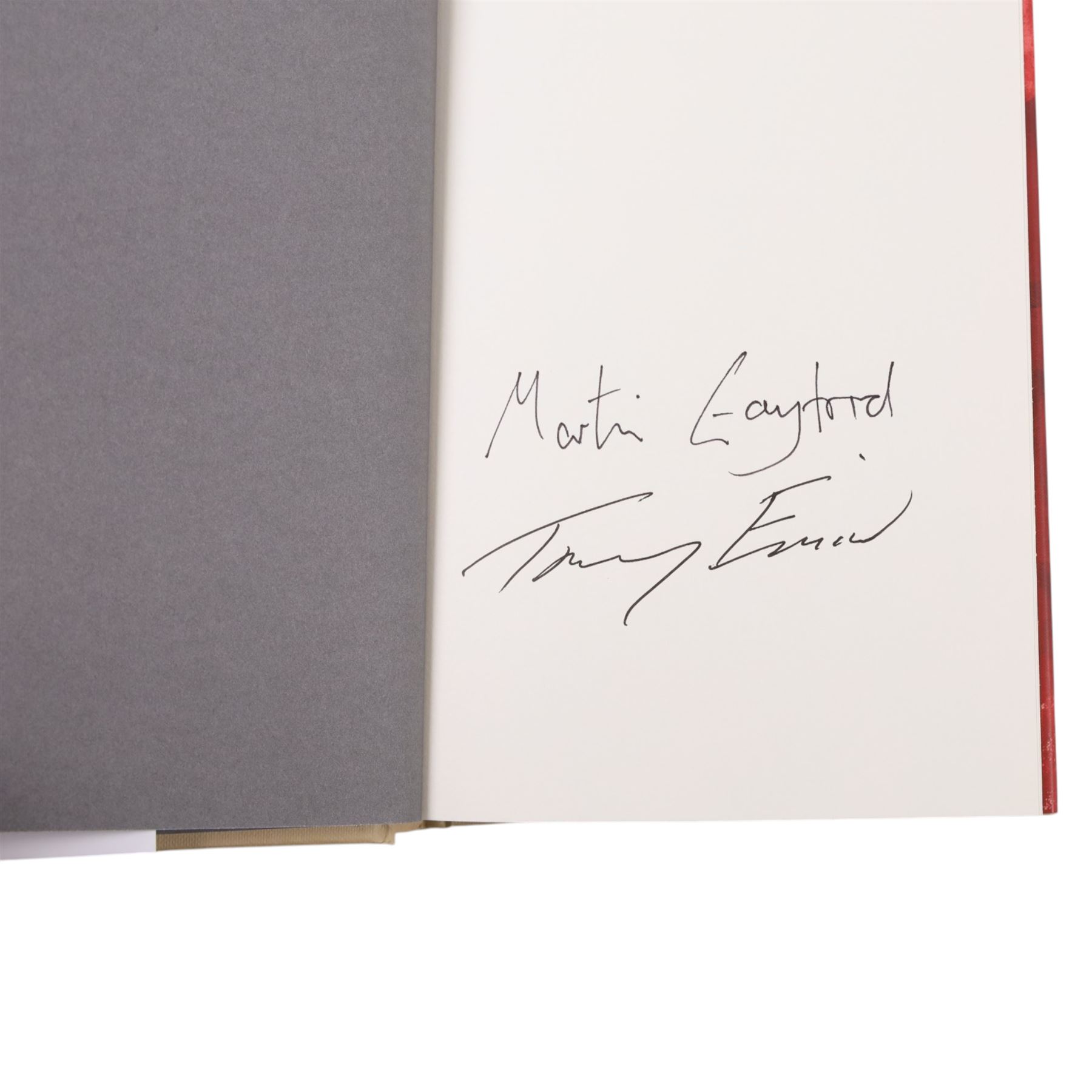 Tracey Emin signed first edition book 'My Heart is This', together with a framed The Sunday Times Magazine cover, limited edition book 'Nothing to do but dream' about the early films of Tracey Emin by Sebastian Sharples and autobiography 'Strangeland'