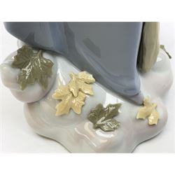 Lladro Season Angels set, comprising Spring Angel no 6146, Fall Angel no 6147, Summer Angel no 6148 and Winter Angel no 6149, all with original boxes, largest example 29cm