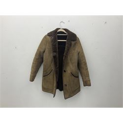 Two sheepskin jackets, one ladies jacket size 12, by Nurseys, and a gentleman's jacket by Baily's   