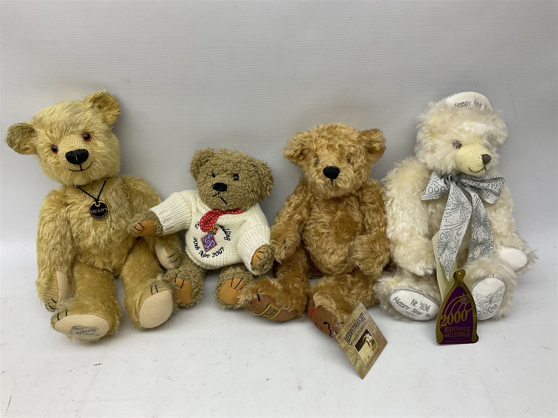 Collection of teddy bears, including Dean's Rag Book 'My first Teddy