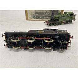 ‘00’ gauge - two kit built steam locomotives comprising Class N7 LNER/BR 1/4/5 0-6-2T no.69614 finished in BR black with South Eastern Finecast box; Class C12 GNR/LNER/BR 4-4-2T no.1527 finished in GNR green with plain brown box labelled ‘Finecast’ (2) 