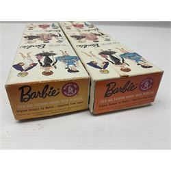Two 1960s Mattel Barbie fashion dolls - 'Ski Queen' and 'Career Girl'; each in original decorative box with paperwork; and a quantity of Mattel and other fashion doll clothing