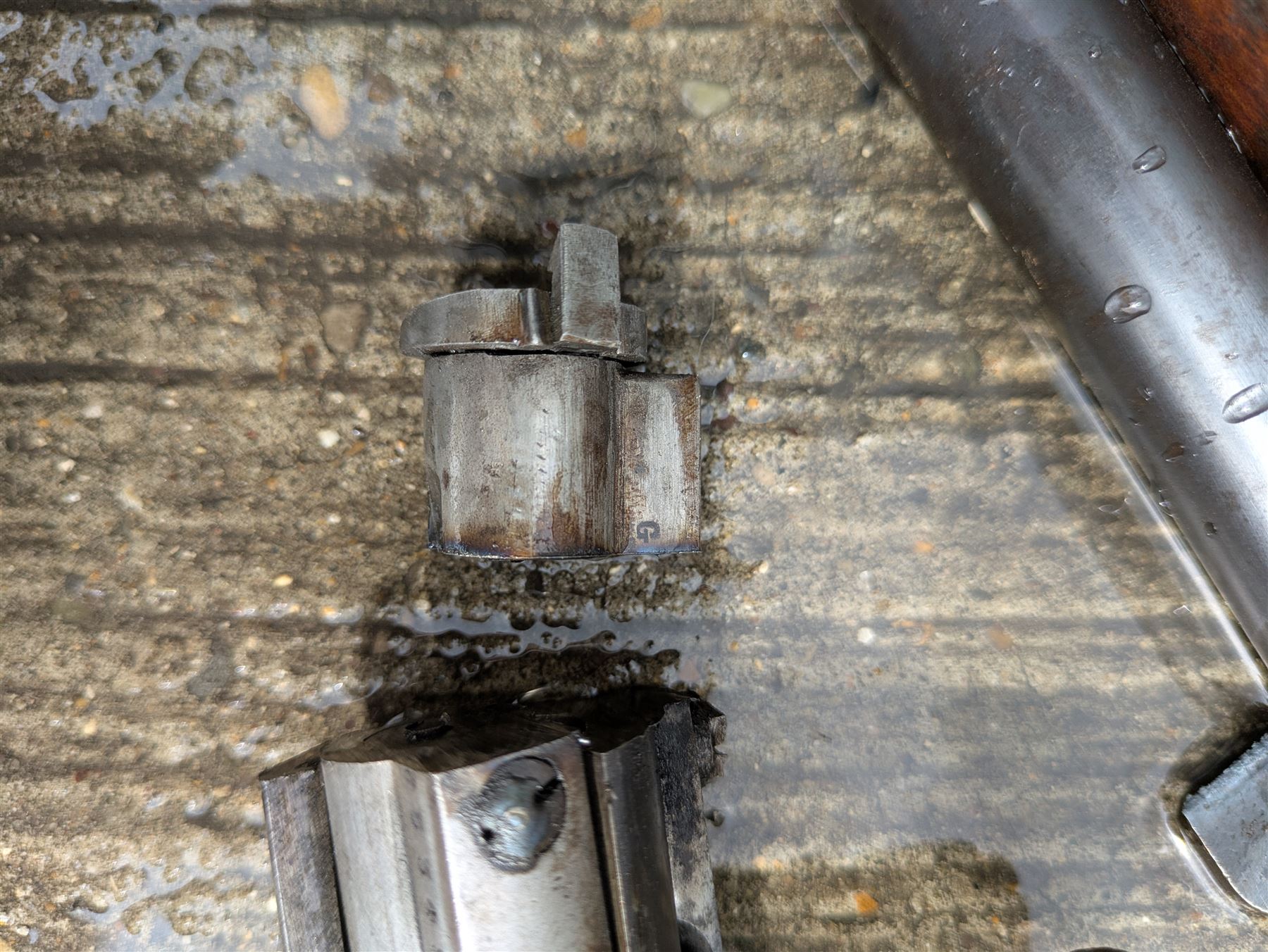 19th century Belgian Gras 12-bore (from 11-bore) bolt-action single barrel shotgun with 80cm barrel No.G85345 L127cm overall. Deactivated to early specification so requires re-deactivation to modern standards RFD ONLY - Disposed 25.06.25 - Notified 24.07.25