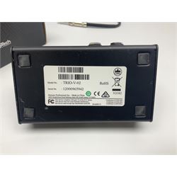 Harman DigiTech Trio Band Creator; boxed with power supply, lead and paperwork; and Pylepro PPDLAI guitar multi effects controller (2)