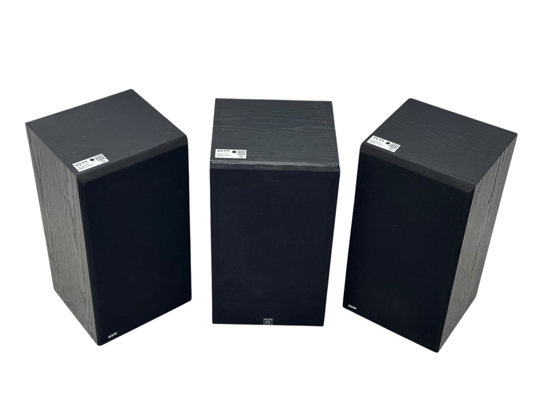 Wharfedale VALDUS 100SE speaker; MISSION speaker; pair of B&W DM10 speakers; pair of ARCAM 'Alpha' speakers