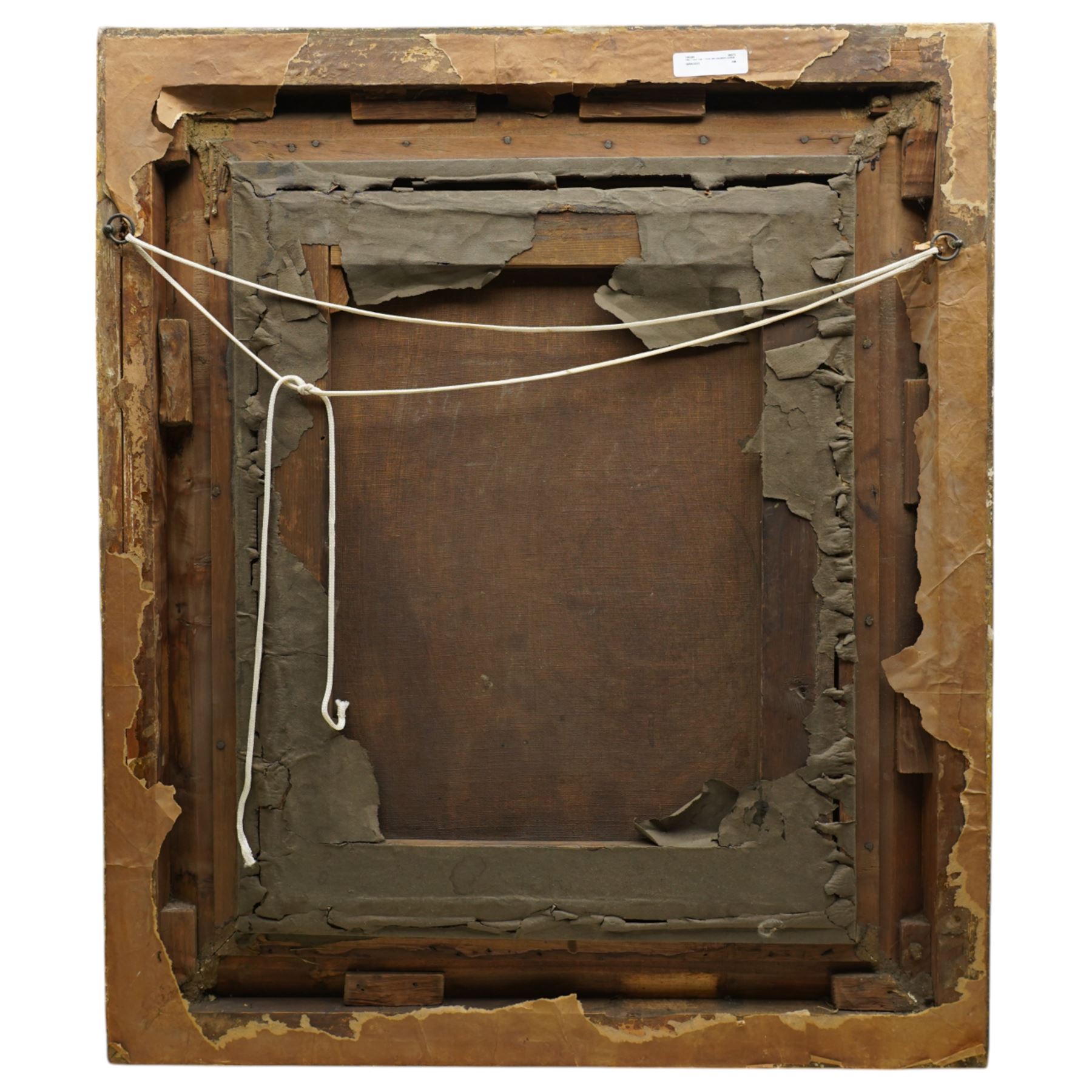 Follower of Frans Hals (Dutch c.1580-1666): Head and Shoulders Portrait of a Laughing Boy in Cavalier Hat, 18th century oil on canvas unsigned 53cm x 42cm