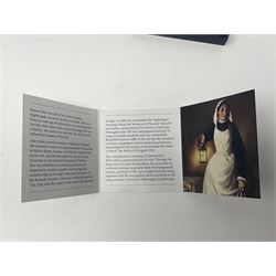 The Royal Mint United Kingdom 2010 ''Florence Nightingale' silver proof piedfort two pound coin, cased with certificate