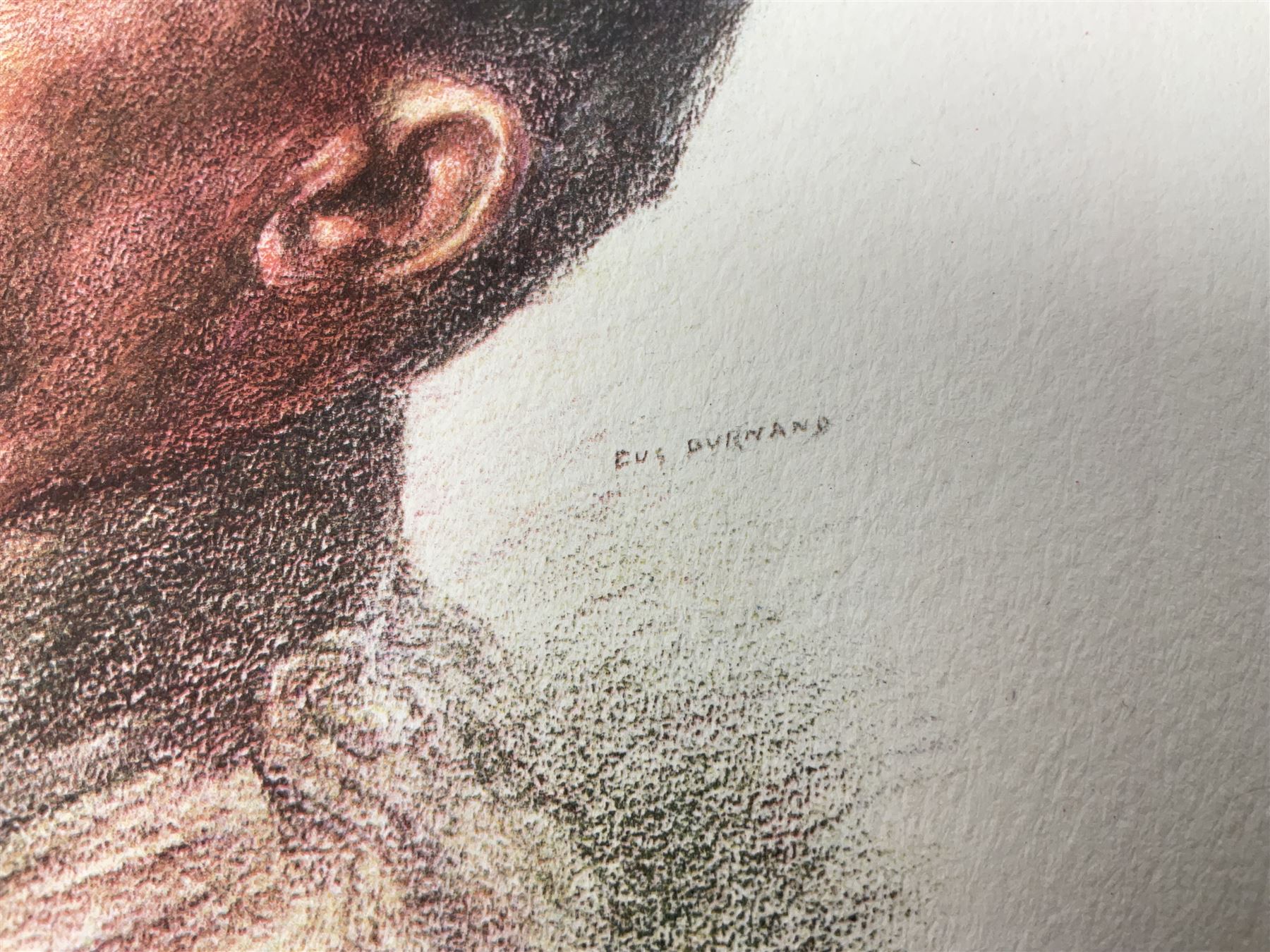 After Eugene Burnand, pair of colour prints of head and shoulder studies of Allies of the Great War depicting Canadian and Polish soldiers, image size 22 x 17cm; unframed (2)