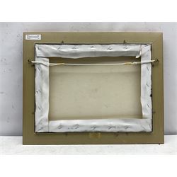 Peter J Bailey (British 1951-): Still Life of Fruit and a Copper Pan, oil on canvas unsigned, signed with monogram and inscribed 'To Ken' on the frame verso 30cm x 40cm