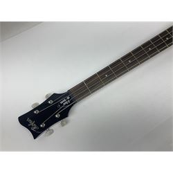 Hofner B-Bass Hi-Series electric bass guitar with sunburst finish L110cm; in Thomann fitted case