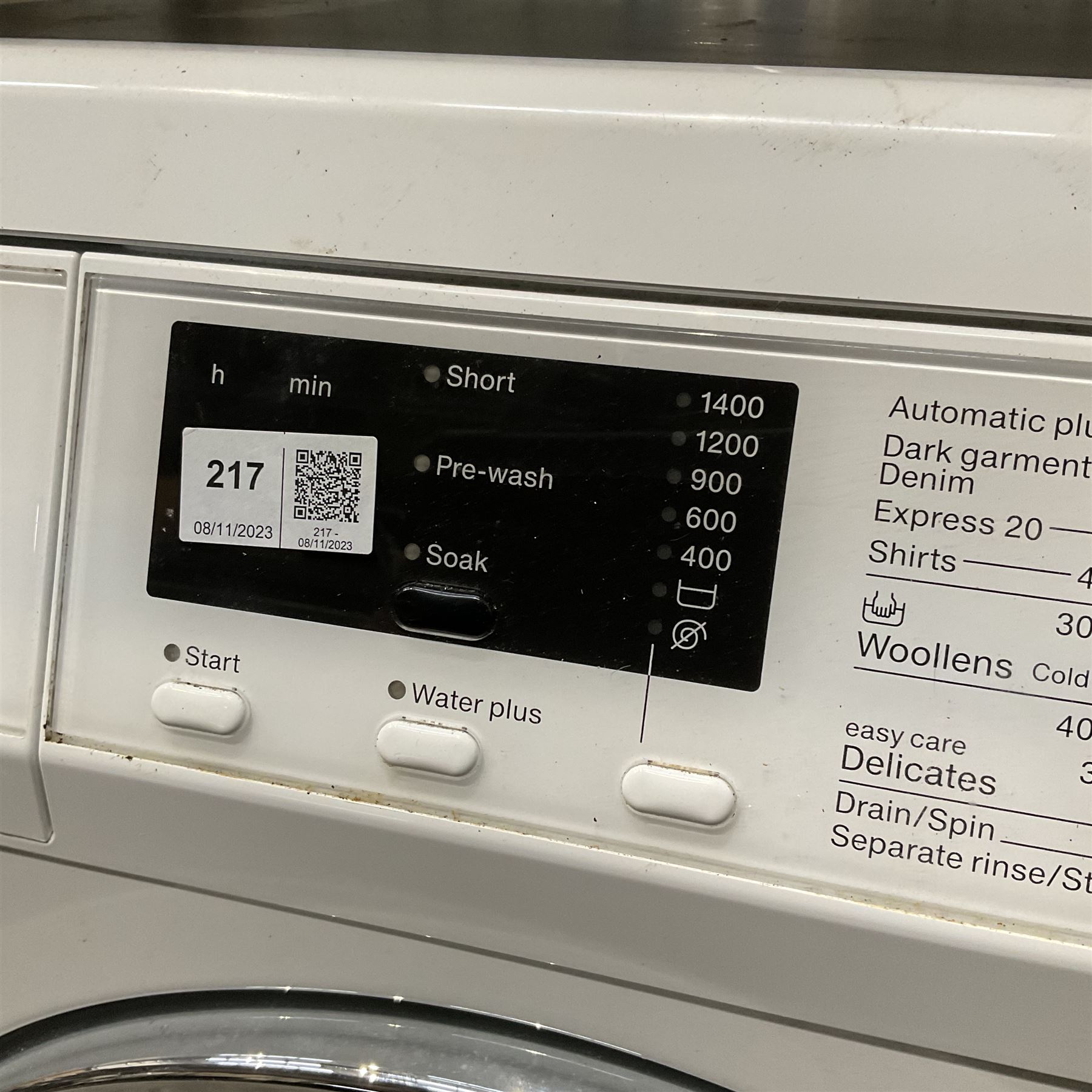 Miele W Classic washing machine  - THIS LOT IS TO BE COLLECTED BY APPOINTMENT FROM DUGGLEBY STORAGE, GREAT HILL, EASTFIELD, SCARBOROUGH, YO11 3TX