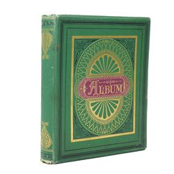 Late Victorian photograph album and contents with Irish and other subjects including Forte...