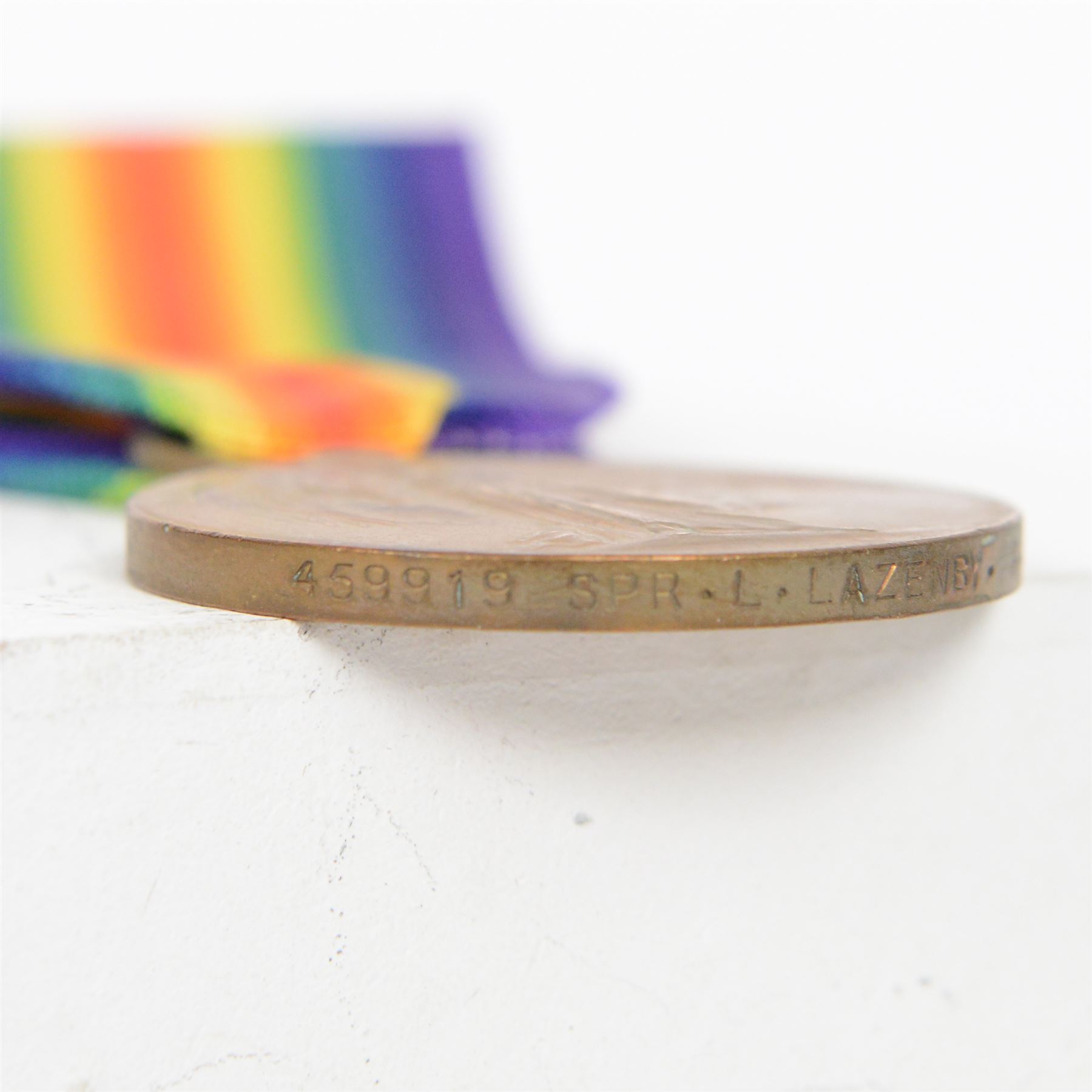 WWI medal pair, awarded to H.J Mayfield and WWII War medal, awarded to R L Mayfield, together with WWII medal pair awarded to L. Lazenby, two 1914-1915 stars, and WWI War medal all awarded to soldiers from York 
