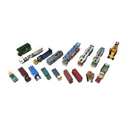 Corgi - eighteen unboxed and playworn/re