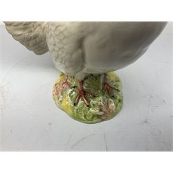 Beswick model of fan tail dove, no.1614, H15cm