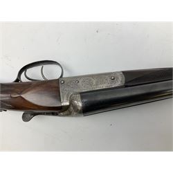 Fred Williams London & Birmingham 12-bore side-by-side double barrel box-lock non-ejector sporting gun with 2 1/2