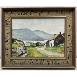 Ken Johnson (British 20th century): Lake District Scene, oil on board signed 29cm x 40cm