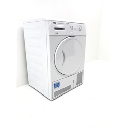 BEKO DCU6130W condenser tumble dryer W60cm