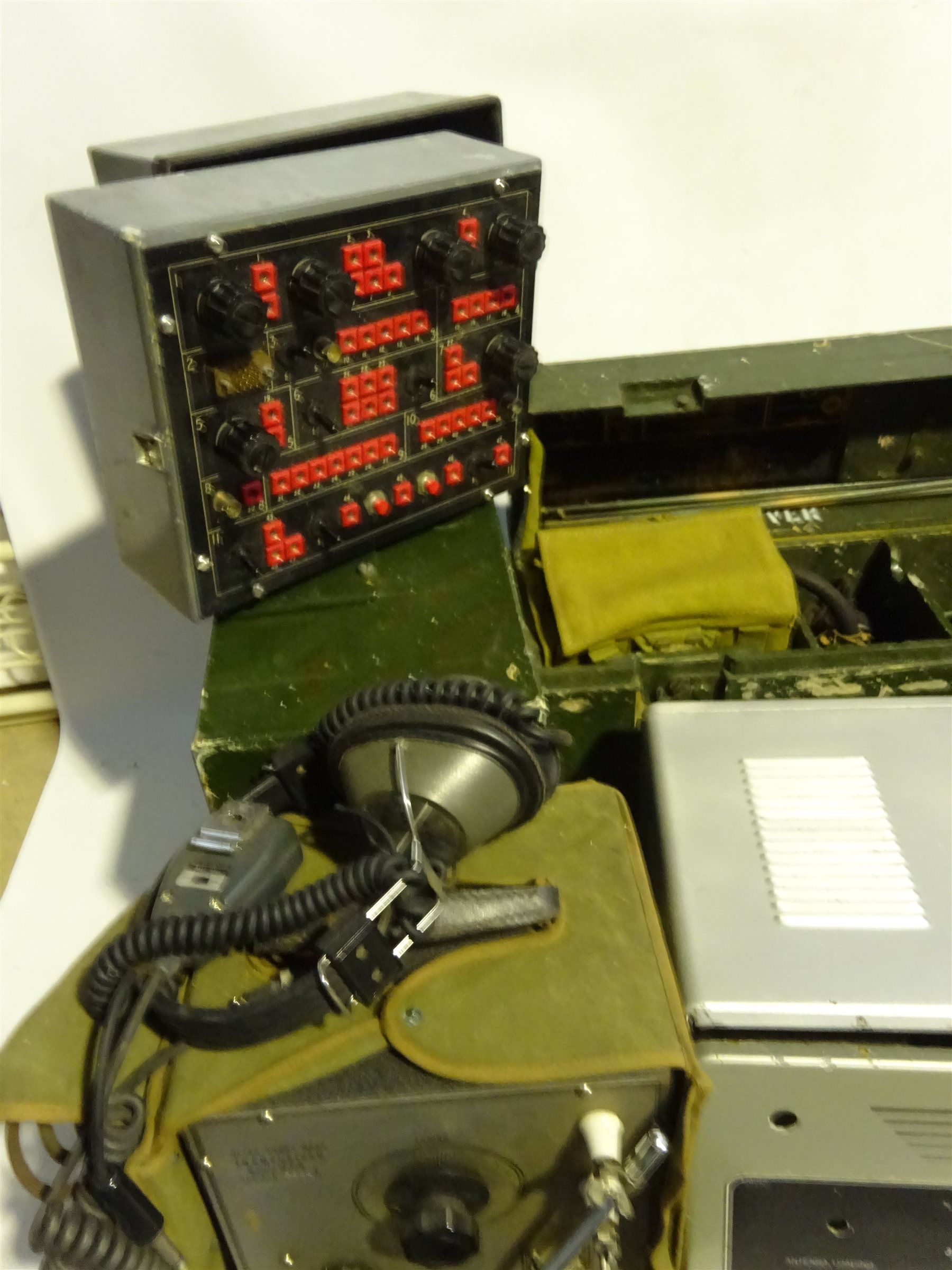 Exmilitary communication equipment including boxed A510 Radio Station