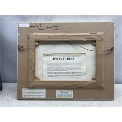 Cecil Rochfort D'oyly John (British 1906-1993): 'Along the Spanish Coast', oil on canvas signed, titled on gallery label verso 25cm x 35cm 
Provenance: exh. Frost & Reed, Worthing, label verso