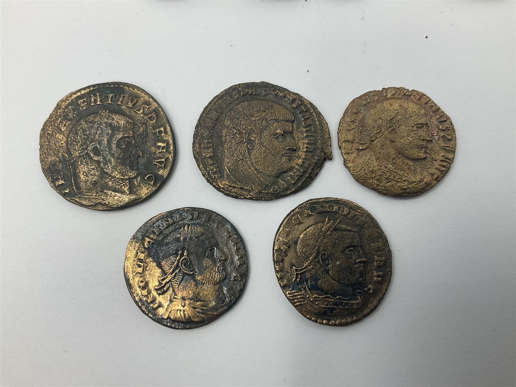 Roman Imperial Coinage, Constantine the Great, Maxentius, and further bronze folles circa 294-317AD, various mints (50)