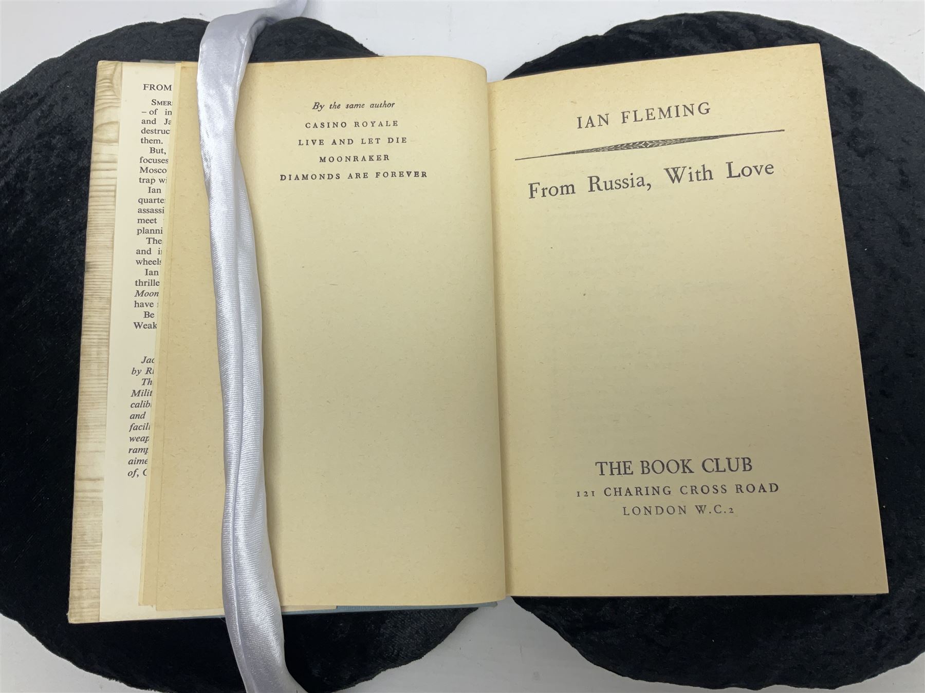 Ian Fleming: Octopussy and The Living Daylights. 1966 First edition with dustjacket; together with From Russia With Love. Book Club edition with dustjacket (2)