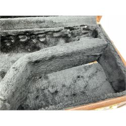 Trevor J. James & Co. 'The Horn' brass alto saxophone, serial no.T04498, H68cm in fitted carrying case