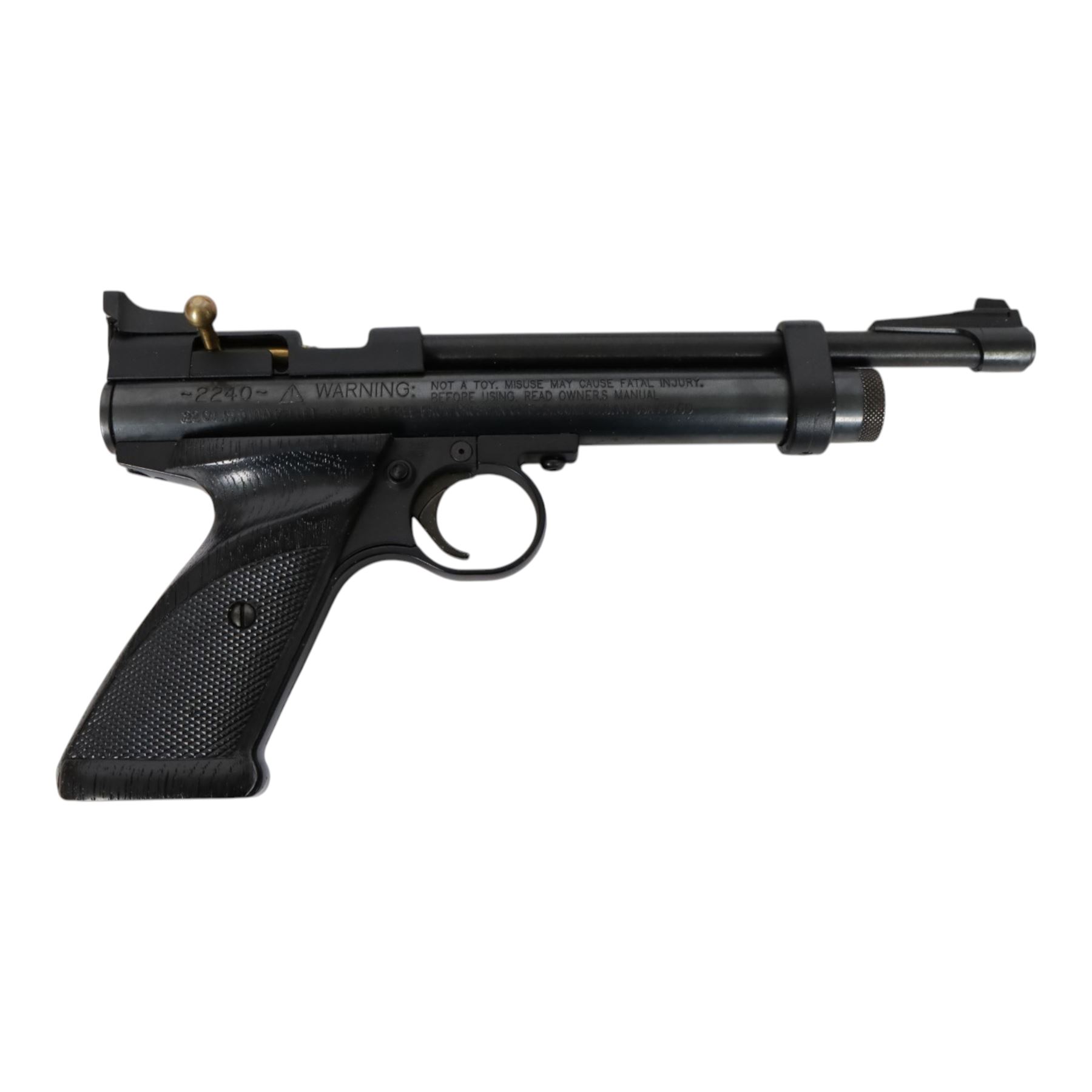Crosman 2240 Bolt Action CO2 .22 Caliber air pistol, L28cn