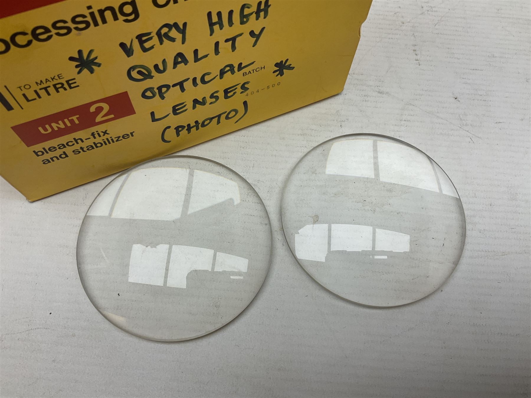 Selection of Brass Camera Lenses, to include Ross London lens 8 1/2 x 6 1/2, Beck Symmetrical lens, etc together with lens holders 