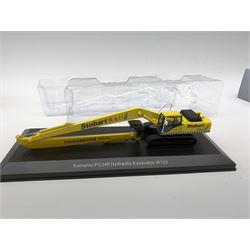 Four Atlas Editions 1:76 scale Special Edition Collector's Models of Eddie Stobart vehicles with paperwork; and another by Corgi No.59516; all mint and boxed; together with an Eddie Stobart DVD (6)