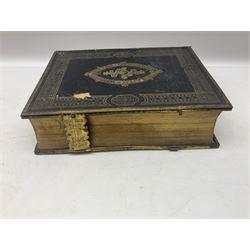 Kelly's Directory of Hull 1912, together with a Victorian family bible, (2)