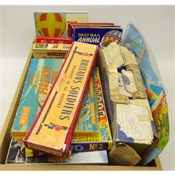  'The Darling Buds of May' board game, Noddy jigsaw puzzle, other board games, Lumar toy gramophone, various children's books etc   