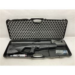 Beretta Cx4 Storm .177 CO2 rifle with Hawke Red Dot 30 scope L78cm; in fitted hard carrying case with two magazines and 88g cylinder; NB: AGE RESTRICTIONS APPLY TO THE PURCHASE OF AIR WEAPONS.
