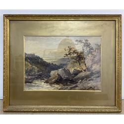 John C Syer (British 1844-1912): Landscapes, approximately twenty watercolours variously signed and titled, max 38cm x 58cm (qty)