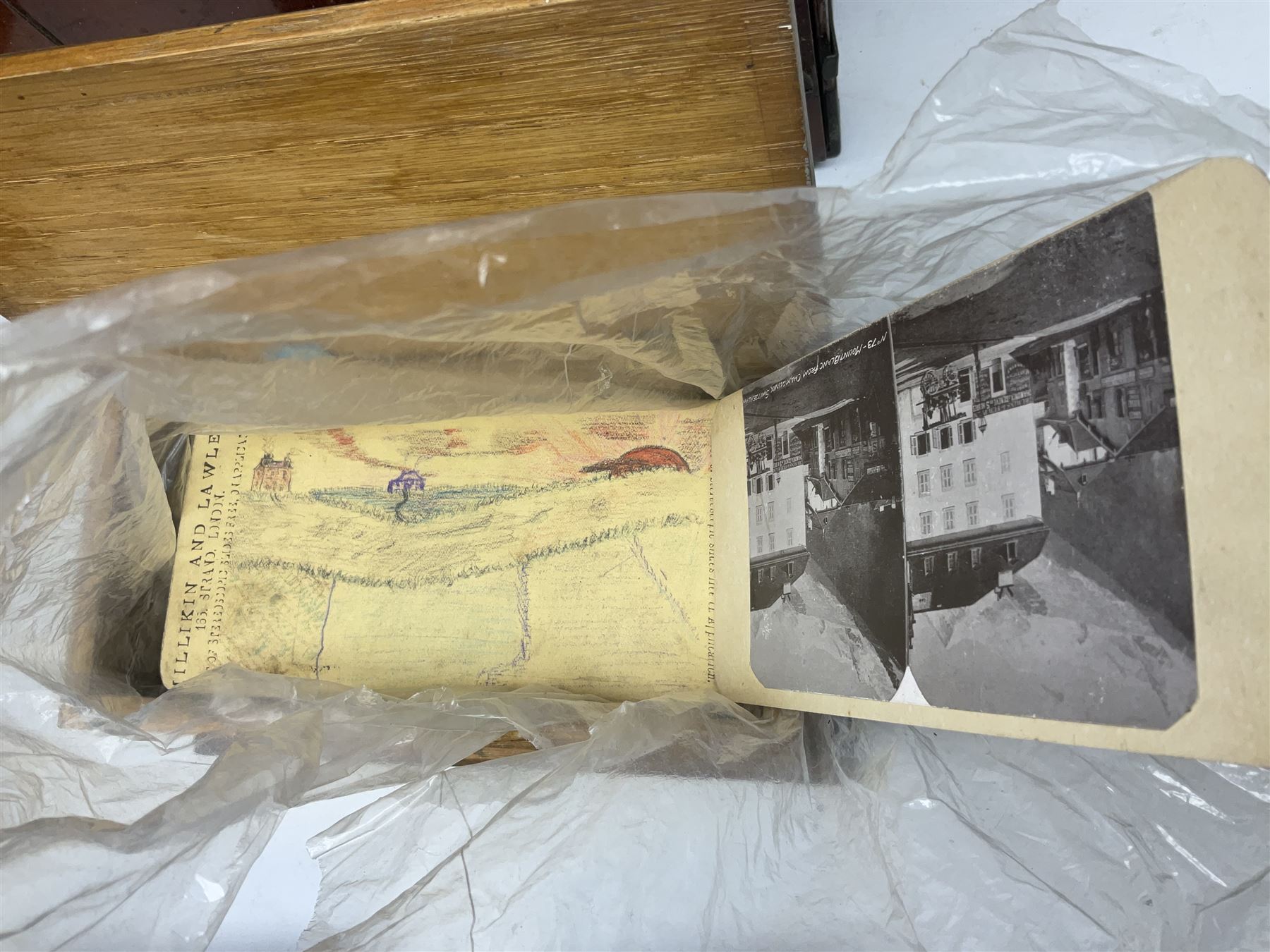 19th Century 'Empire cinematograph camera No.3, Manufactured by W.Butcher & Sons ltd'  in a wooden box with hinged handle 